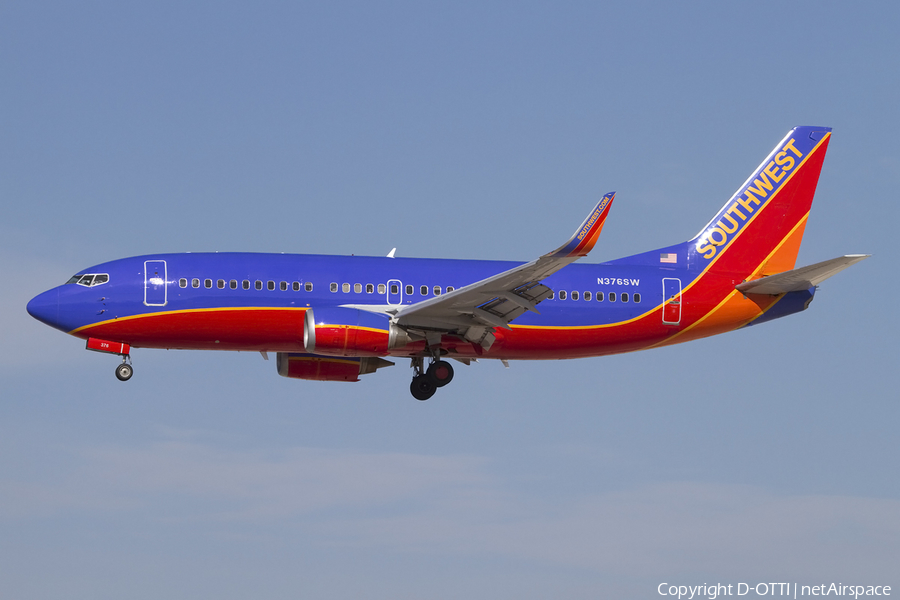 Southwest Airlines Boeing 737-3H4 (N376SW) | Photo 425474