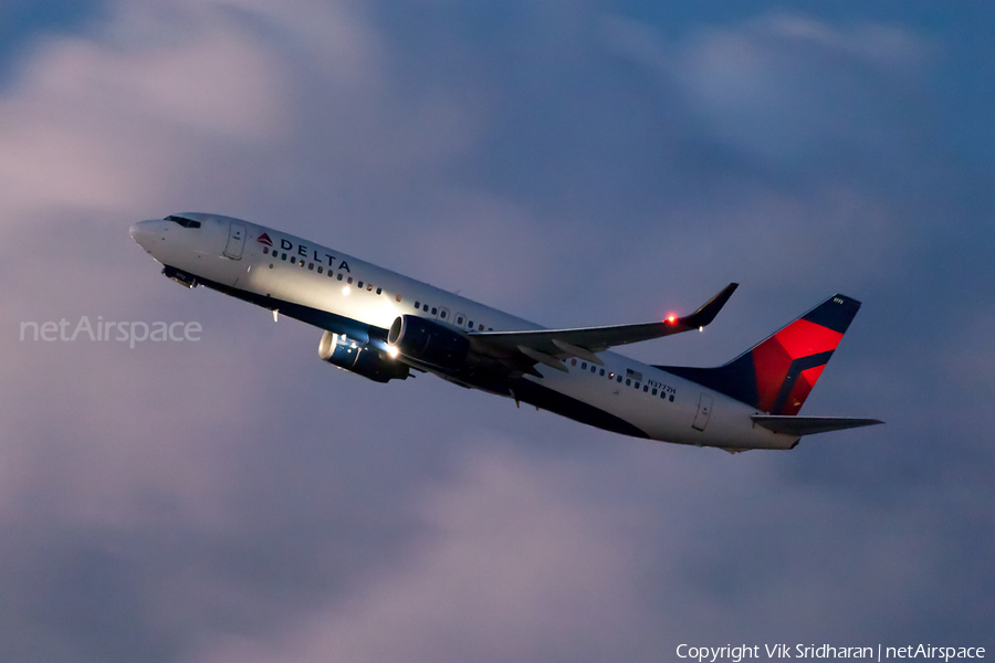 Delta Air Lines Boeing 737-832 (N3772H) | Photo 91141