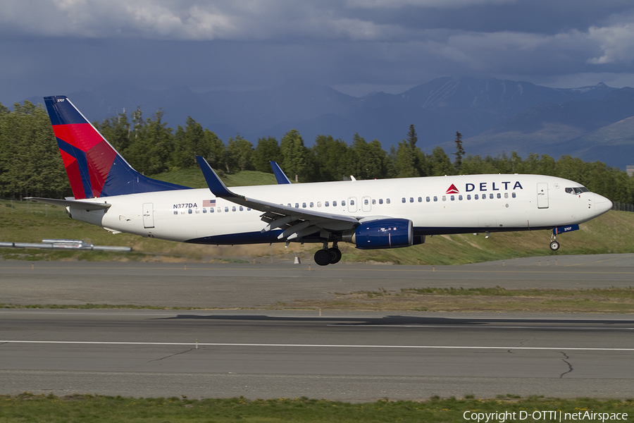 Delta Air Lines Boeing 737-832 (N377DA) | Photo 361583
