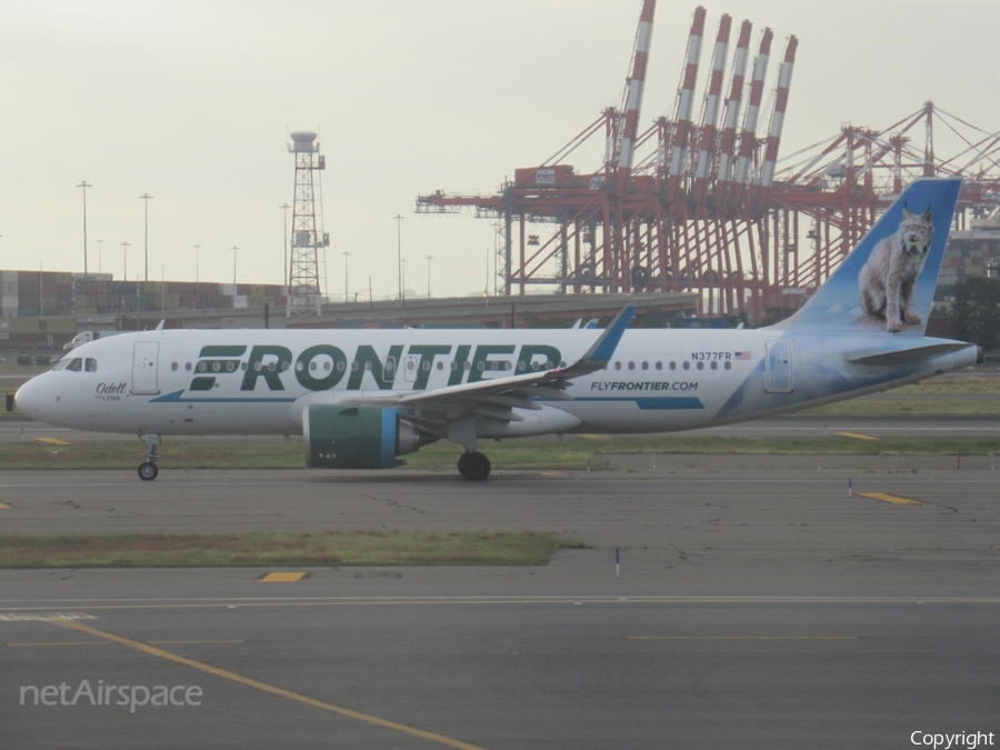 Frontier Airlines Airbus A320-251N (N377FR) | Photo 468685