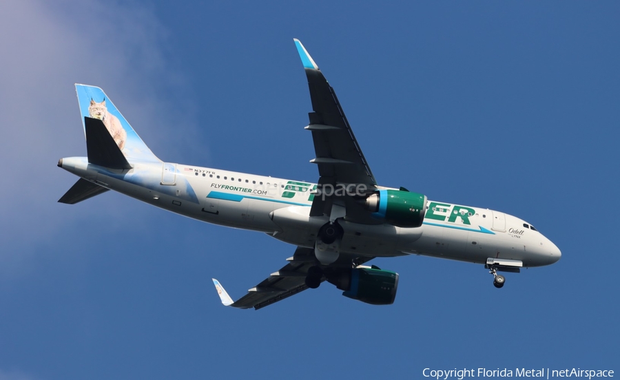 Frontier Airlines Airbus A320-251N (N377FR) | Photo 611506