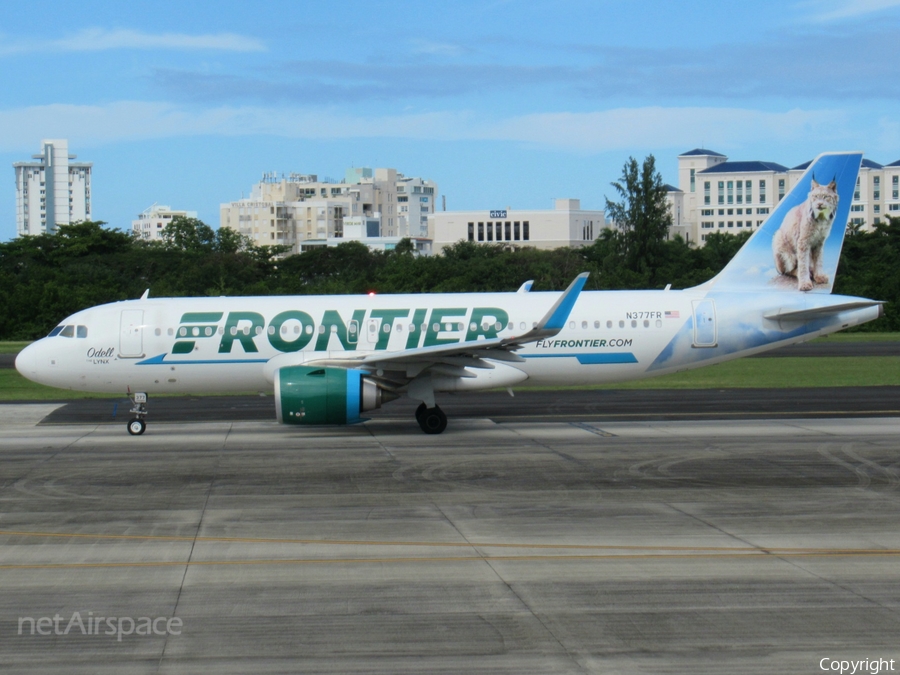 Frontier Airlines Airbus A320-251N (N377FR) | Photo 604669