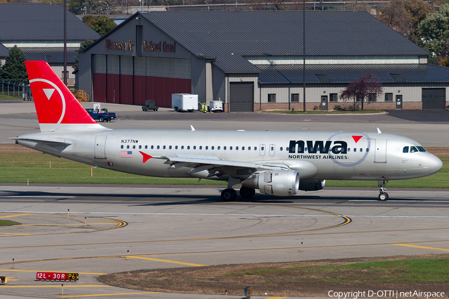Northwest Airlines Airbus A320-211 (N377NW) | Photo 191225