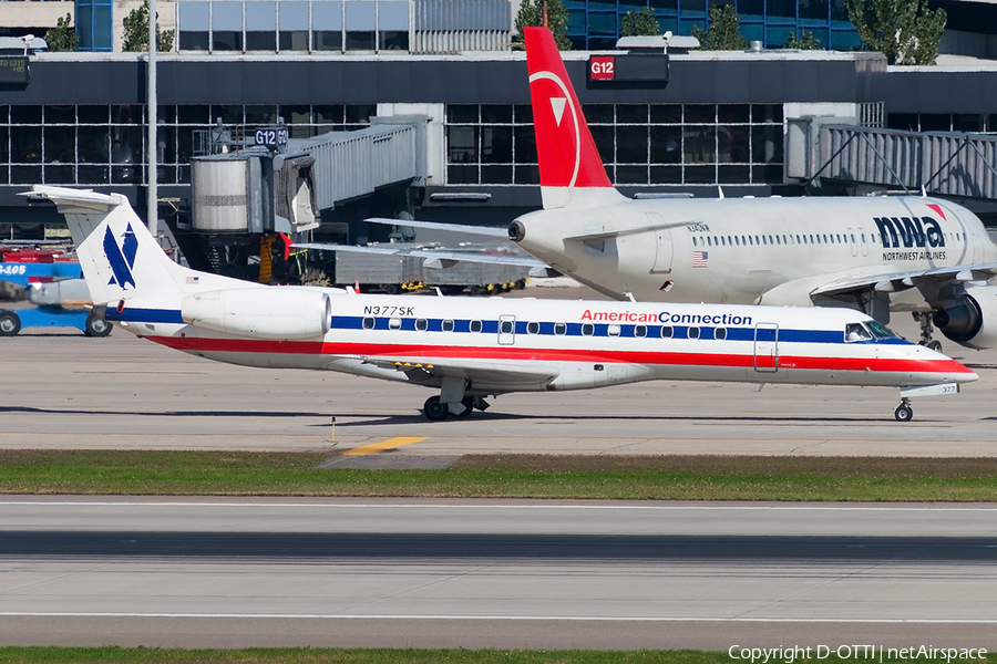 American Connection (Chautauqua Airlines) Embraer ERJ-140LR (N377SK) | Photo 189647