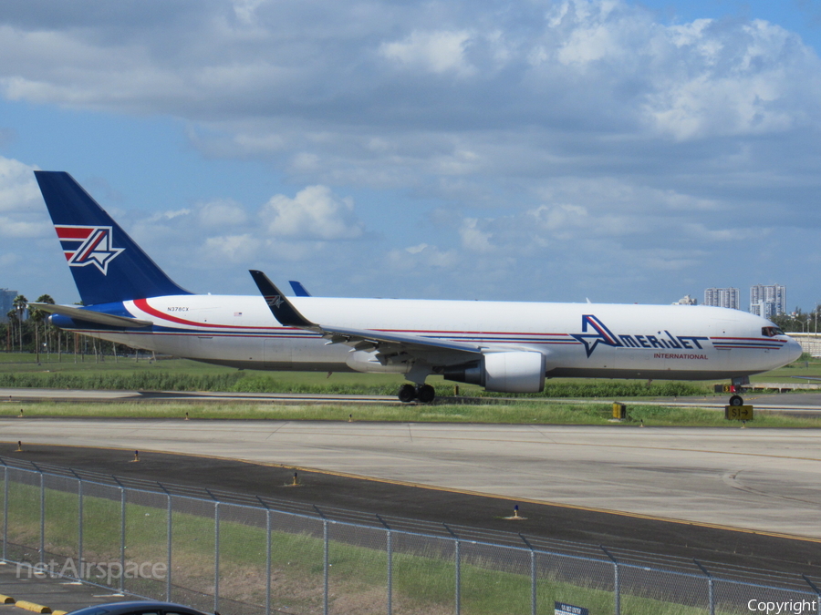 Amerijet International Boeing 767-323(ER)(BDSF) (N378CX) | Photo 287444