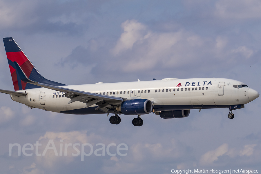Delta Air Lines Boeing 737-832 (N378DA) | Photo 430979
