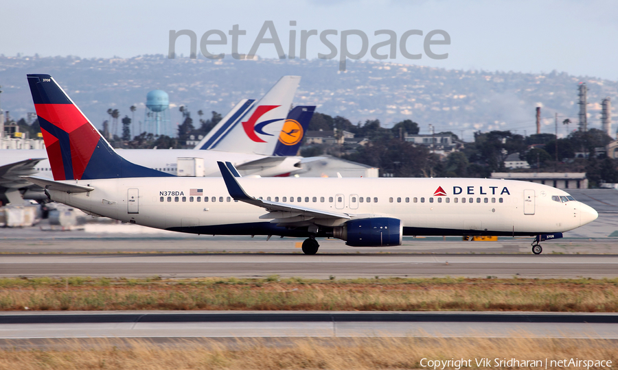 Delta Air Lines Boeing 737-832 (N378DA) | Photo 112417