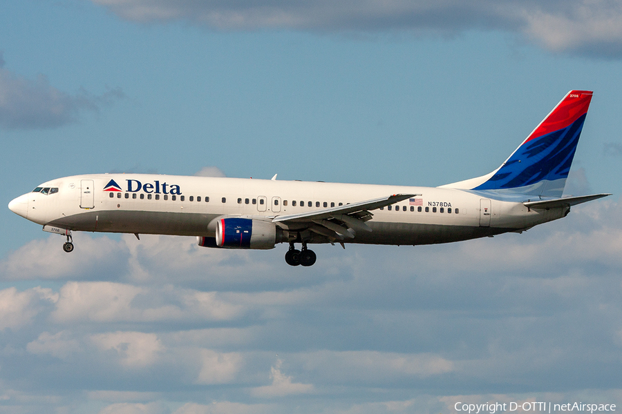 Delta Air Lines Boeing 737-832 (N378DA) | Photo 259950