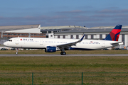 Delta Air Lines Airbus A321-211 (N378DN) at  Hamburg - Finkenwerder, Germany