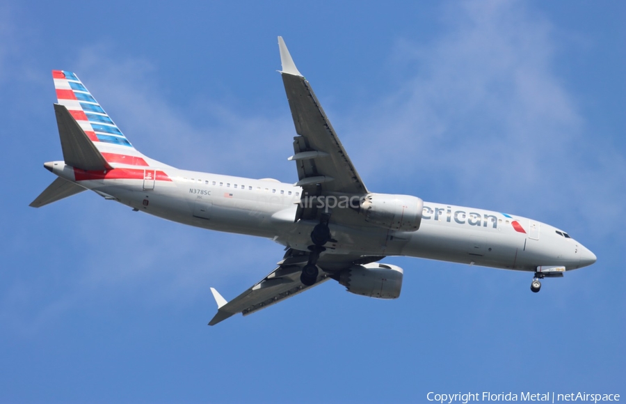American Airlines Boeing 737-8 MAX (N378SC) | Photo 581475