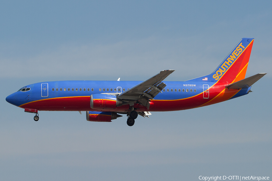 Southwest Airlines Boeing 737-3H4 (N378SW) | Photo 187035