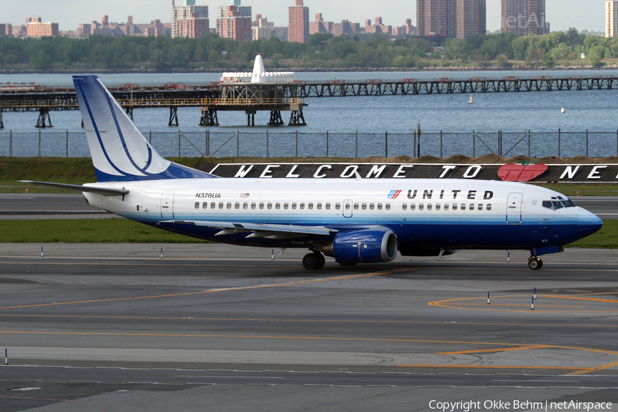 United Airlines Boeing 737-322 (N378UA) | Photo 37340