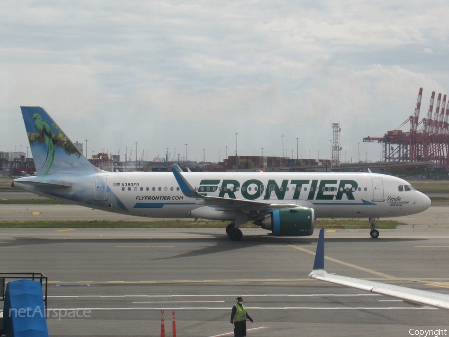 Frontier Airlines Airbus A320-251N (N380FR) | Photo 468686