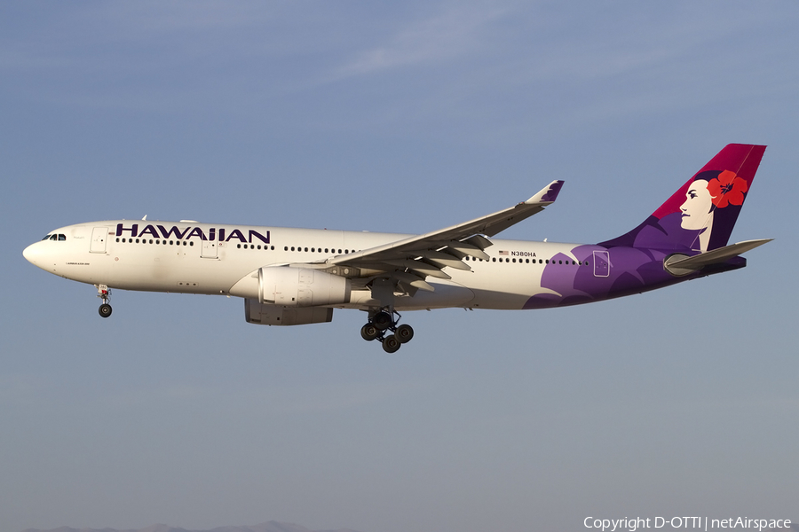 Hawaiian Airlines Airbus A330-243 (N380HA) | Photo 425073
