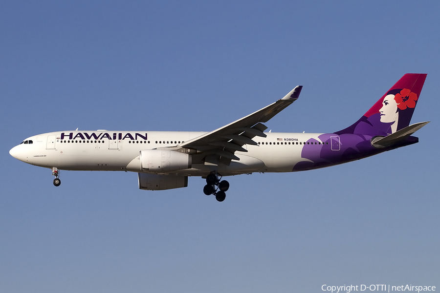 Hawaiian Airlines Airbus A330-243 (N380HA) | Photo 457499