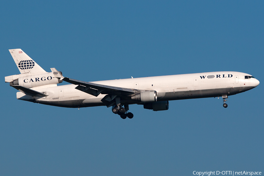 World Airways Cargo McDonnell Douglas MD-11F (N380WA) | Photo 210620