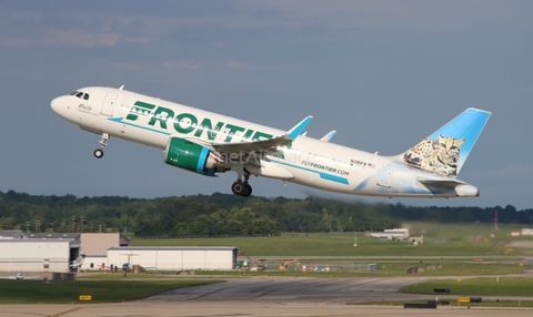 Frontier Airlines Airbus A320-251N (N381FR) at  Covington - Northern Kentucky International (Greater Cincinnati), United States