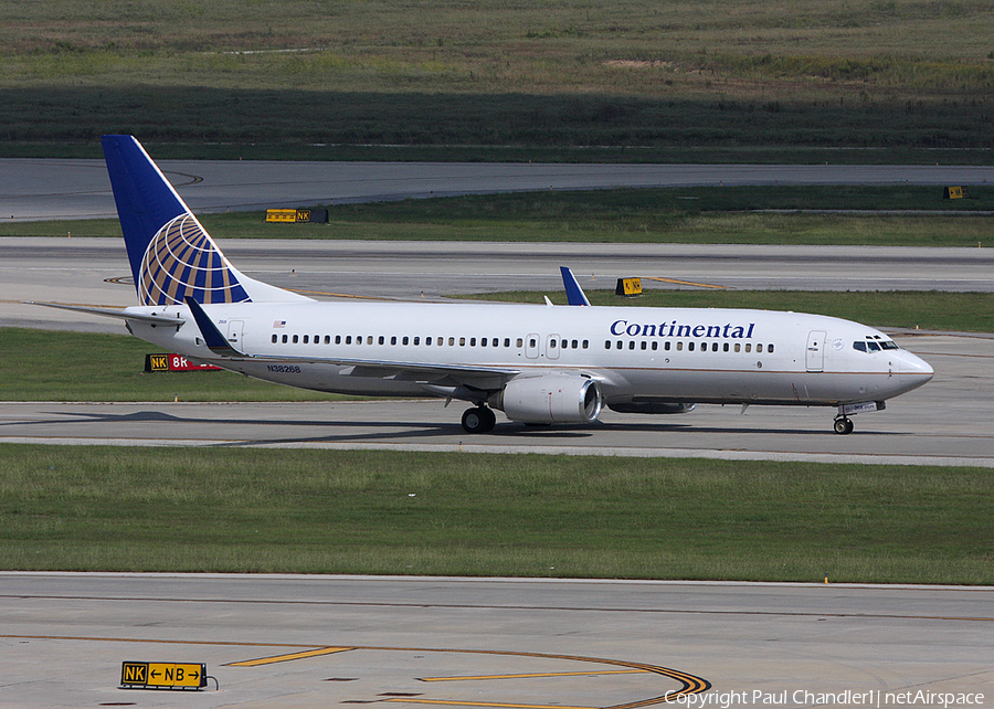 Continental Airlines Boeing 737-824 (N38268) | Photo 64510
