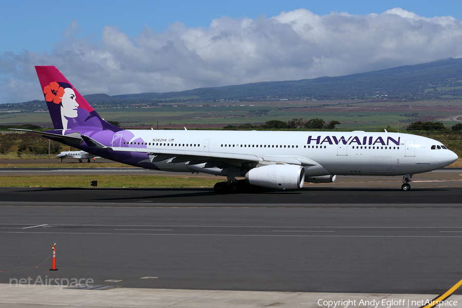 Hawaiian Airlines Airbus A330-243 (N382HA) | Photo 223380