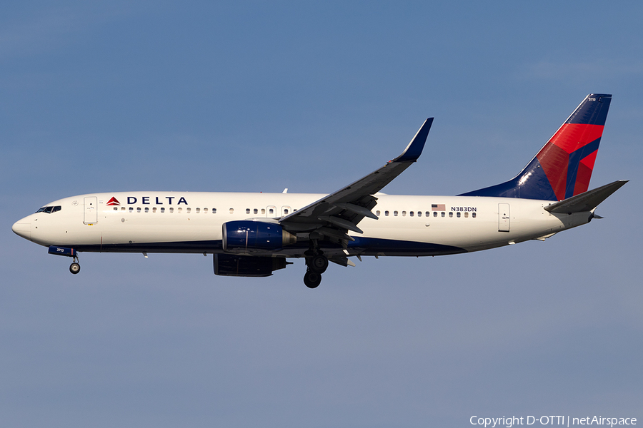 Delta Air Lines Boeing 737-832 (N383DN) | Photo 182614