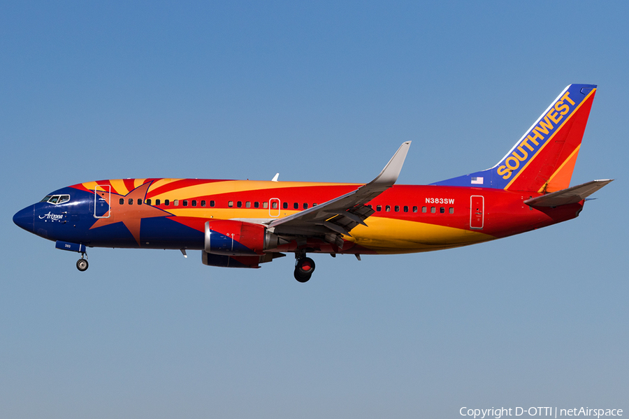 Southwest Airlines Boeing 737-3H4 (N383SW) | Photo 141669