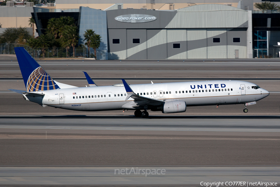 United Airlines Boeing 737-924(ER) (N38417) | Photo 208849