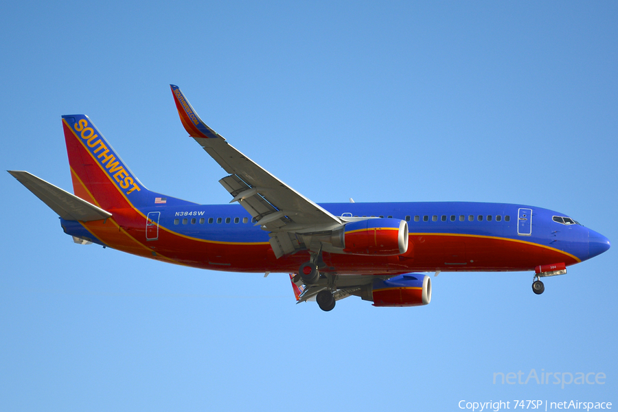 Southwest Airlines Boeing 737-3H4 (N384SW) | Photo 39598