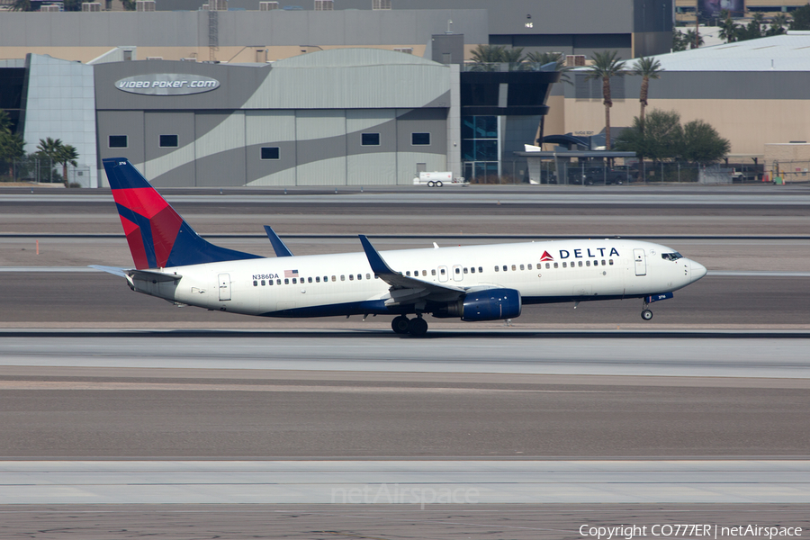Delta Air Lines Boeing 737-832 (N386DA) | Photo 96478