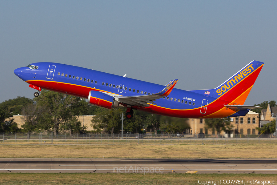 Southwest Airlines Boeing 737-3H4 (N386SW) | Photo 8464