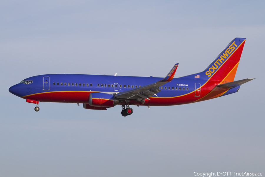 Southwest Airlines Boeing 737-3H4 (N386SW) | Photo 425366