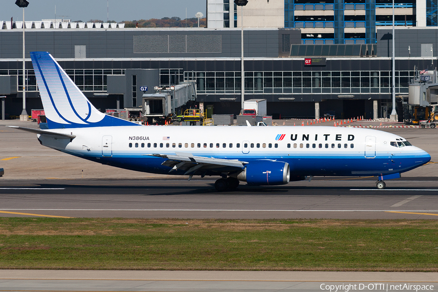 United Airlines Boeing 737-322 (N386UA) | Photo 190490