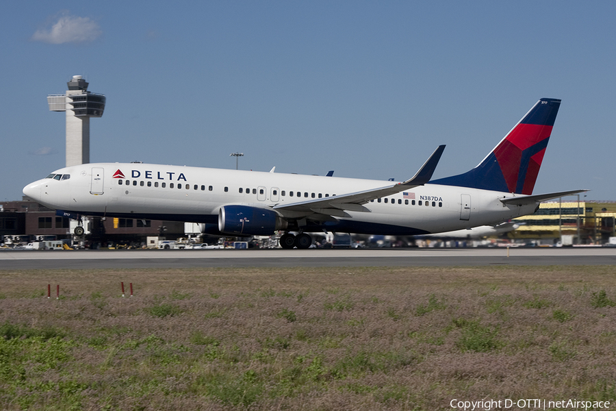 Delta Air Lines Boeing 737-832 (N387DA) | Photo 387261