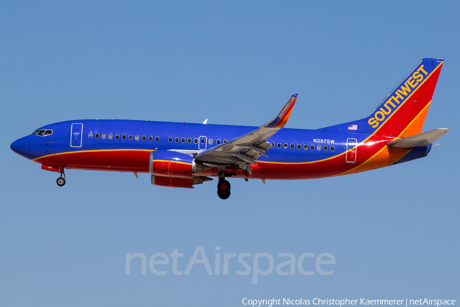 Southwest Airlines Boeing 737-3H4 (N387SW) | Photo 127177