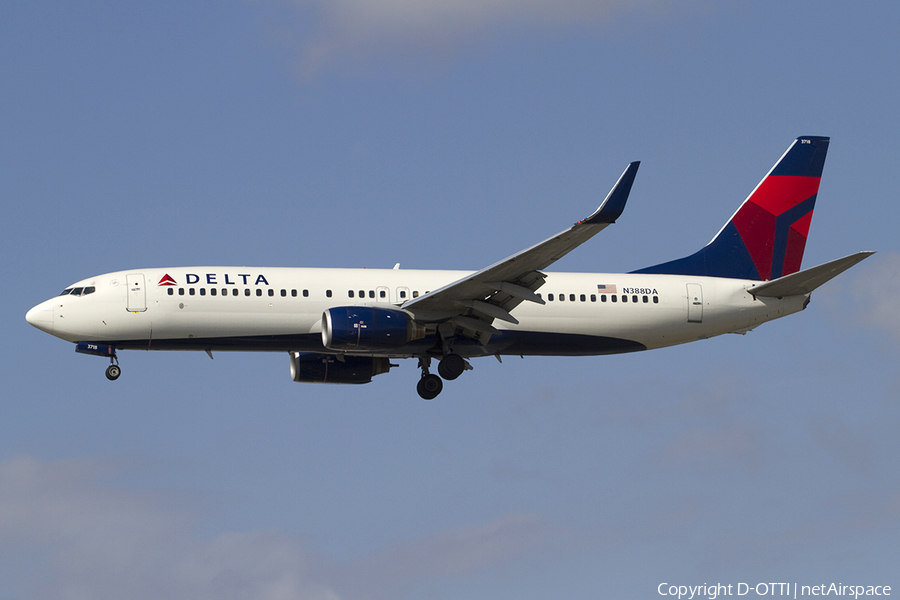 Delta Air Lines Boeing 737-832 (N388DA) | Photo 339472
