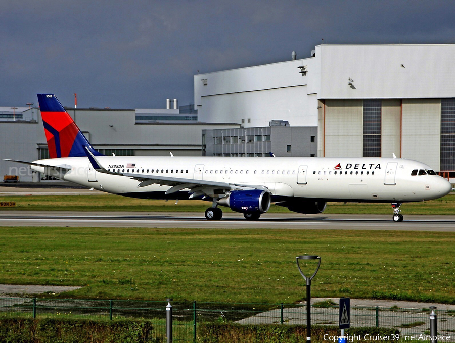 Delta Air Lines Airbus A321-211 (N388DN) | Photo 379783