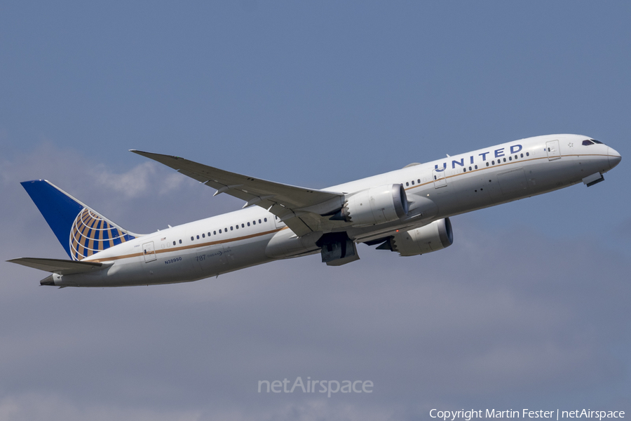 United Airlines Boeing 787-9 Dreamliner (N38950) | Photo 465806