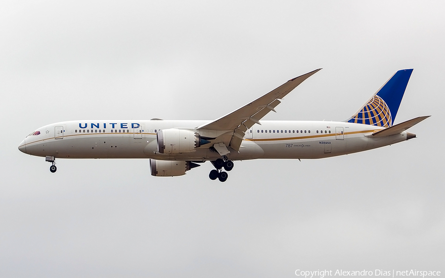 United Airlines Boeing 787-9 Dreamliner (N38950) | Photo 533639