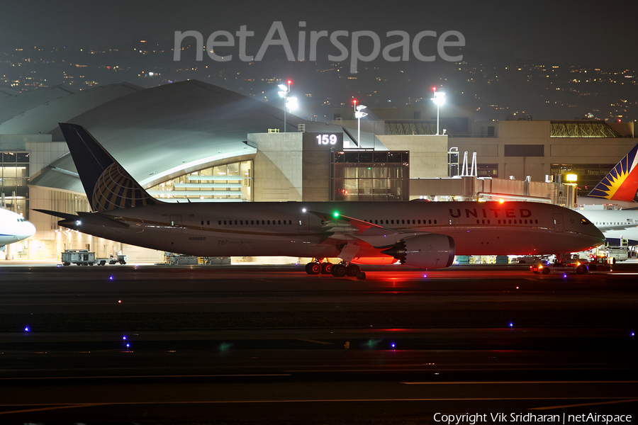 United Airlines Boeing 787-9 Dreamliner (N38950) | Photo 62963