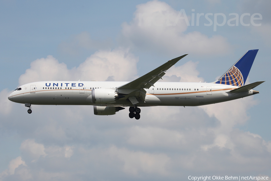 United Airlines Boeing 787-9 Dreamliner (N38955) | Photo 335462