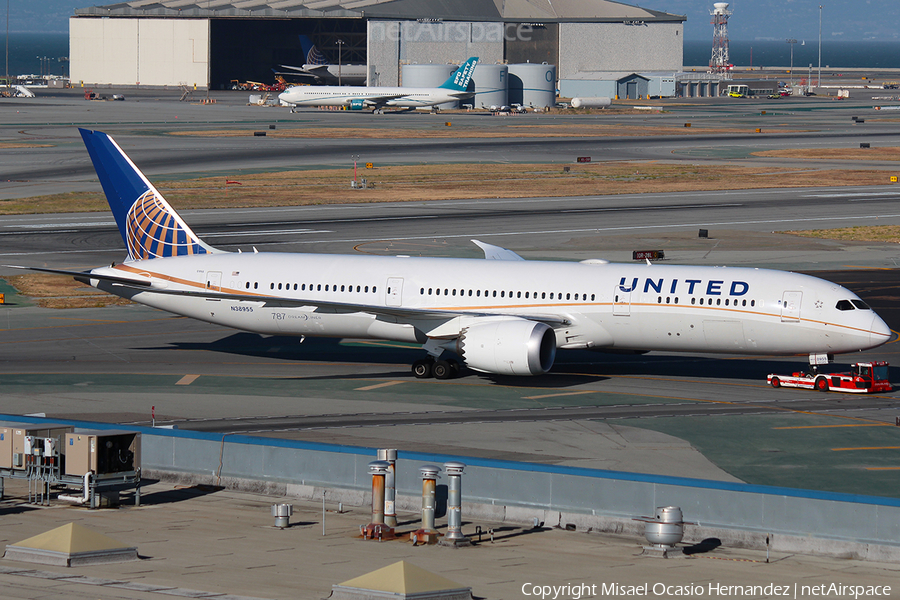 United Airlines Boeing 787-9 Dreamliner (N38955) | Photo 115387