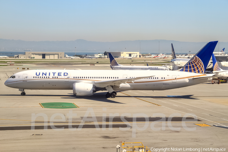 United Airlines Boeing 787-9 Dreamliner (N38955) | Photo 426834