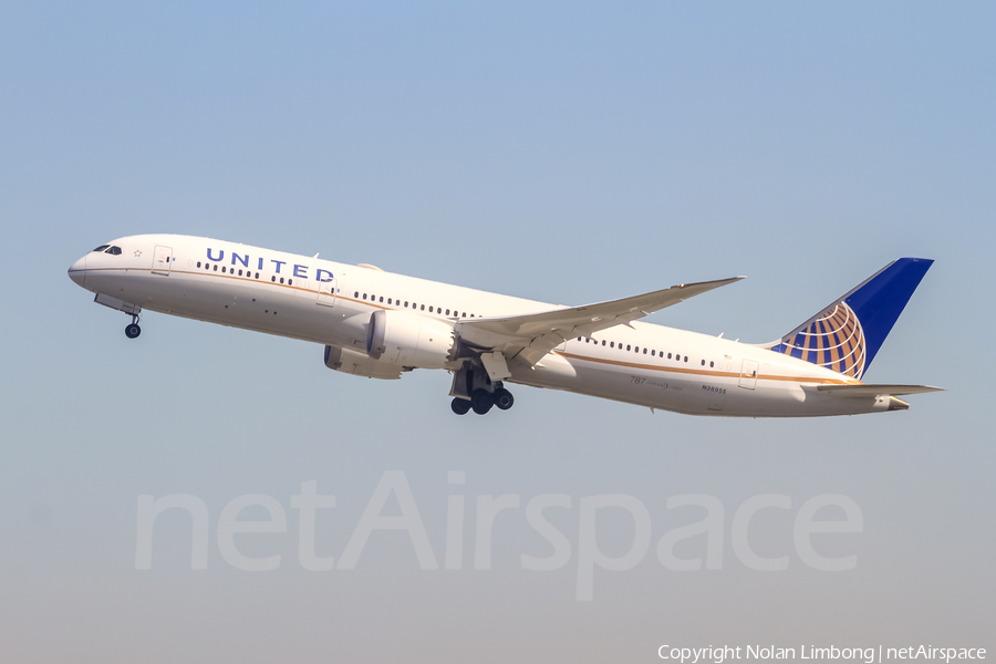 United Airlines Boeing 787-9 Dreamliner (N38955) | Photo 426835