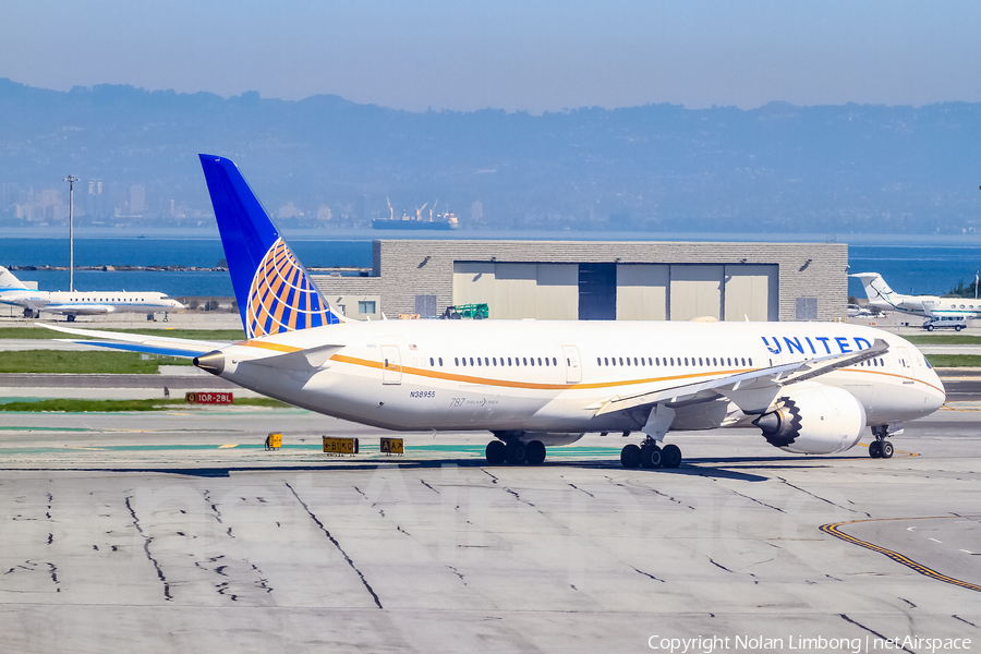 United Airlines Boeing 787-9 Dreamliner (N38955) | Photo 439540