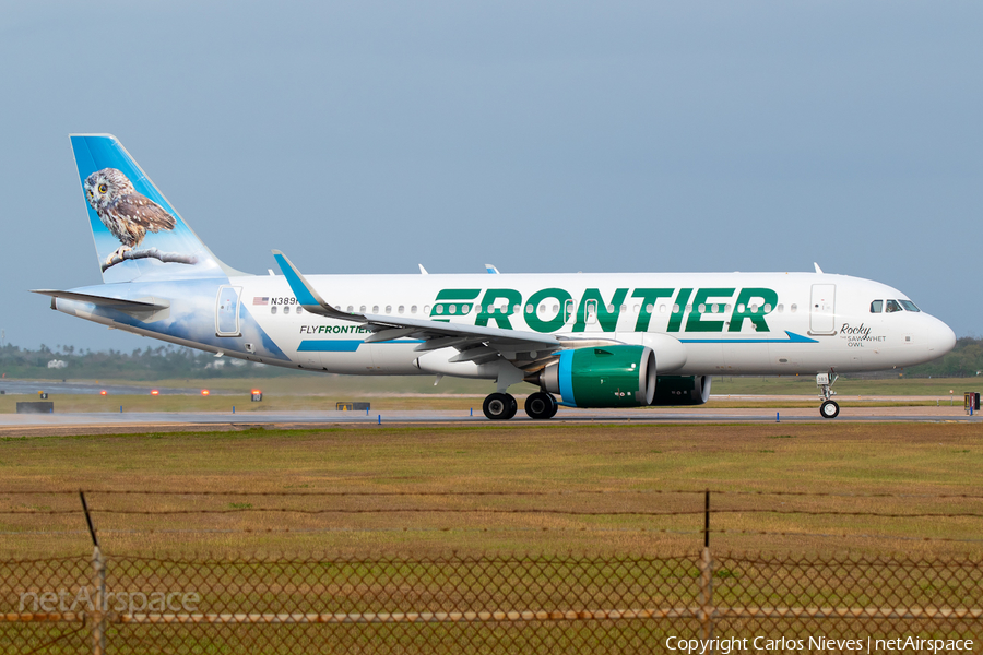 Frontier Airlines Airbus A320-251N (N389FR) | Photo 517724