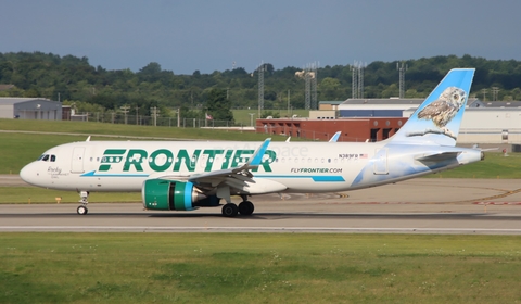 Frontier Airlines Airbus A320-251N (N389FR) at  Covington - Northern Kentucky International (Greater Cincinnati), United States