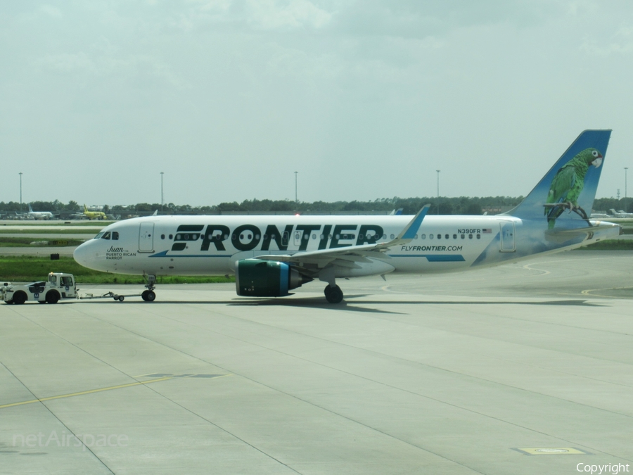 Frontier Airlines Airbus A320-251N (N390FR) | Photo 518530