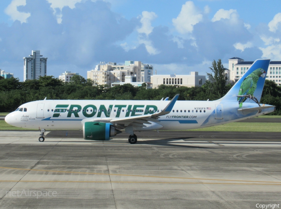 Frontier Airlines Airbus A320-251N (N390FR) | Photo 518531