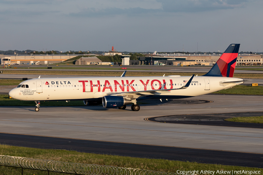 Delta Air Lines Airbus A321-211 (N391DN) | Photo 408874