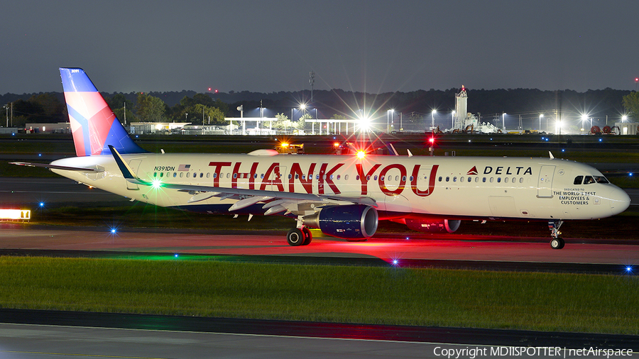Delta Air Lines Airbus A321-211 (N391DN) | Photo 469909