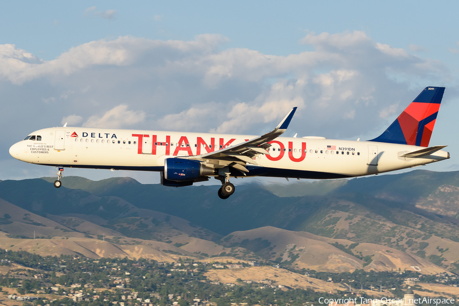 Delta Air Lines Airbus A321-211 (N391DN) | Photo 459682